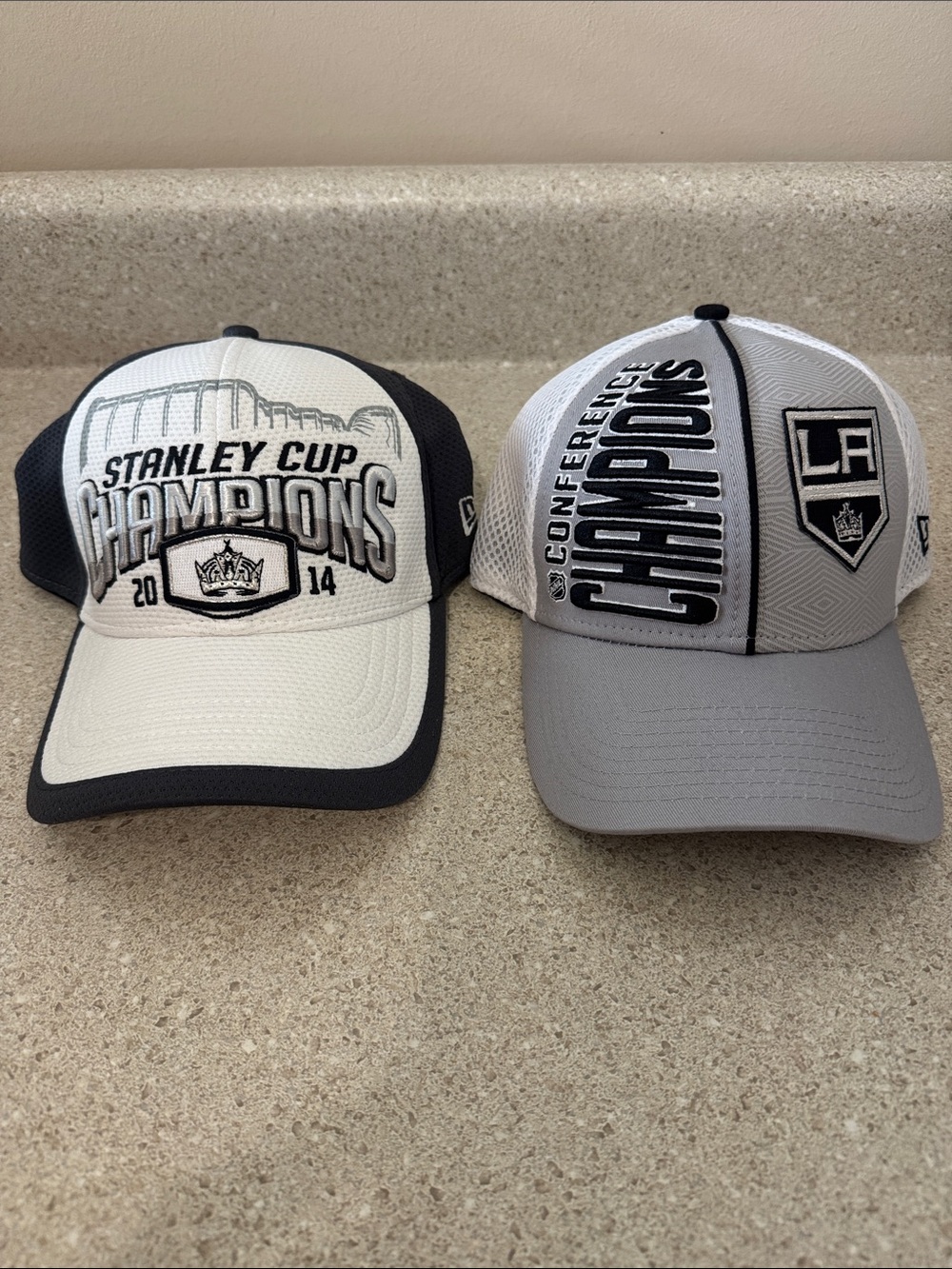 NWOT! New Era LA Kings 2014 Stanley Cup & Conference Champions Hats